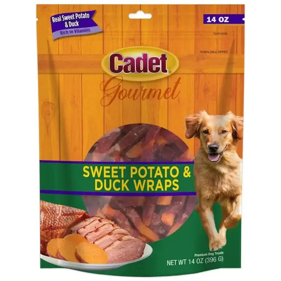 Cadet Gourmet Sweet Potato & Duck Wrapped Dog Treats - Talis Us