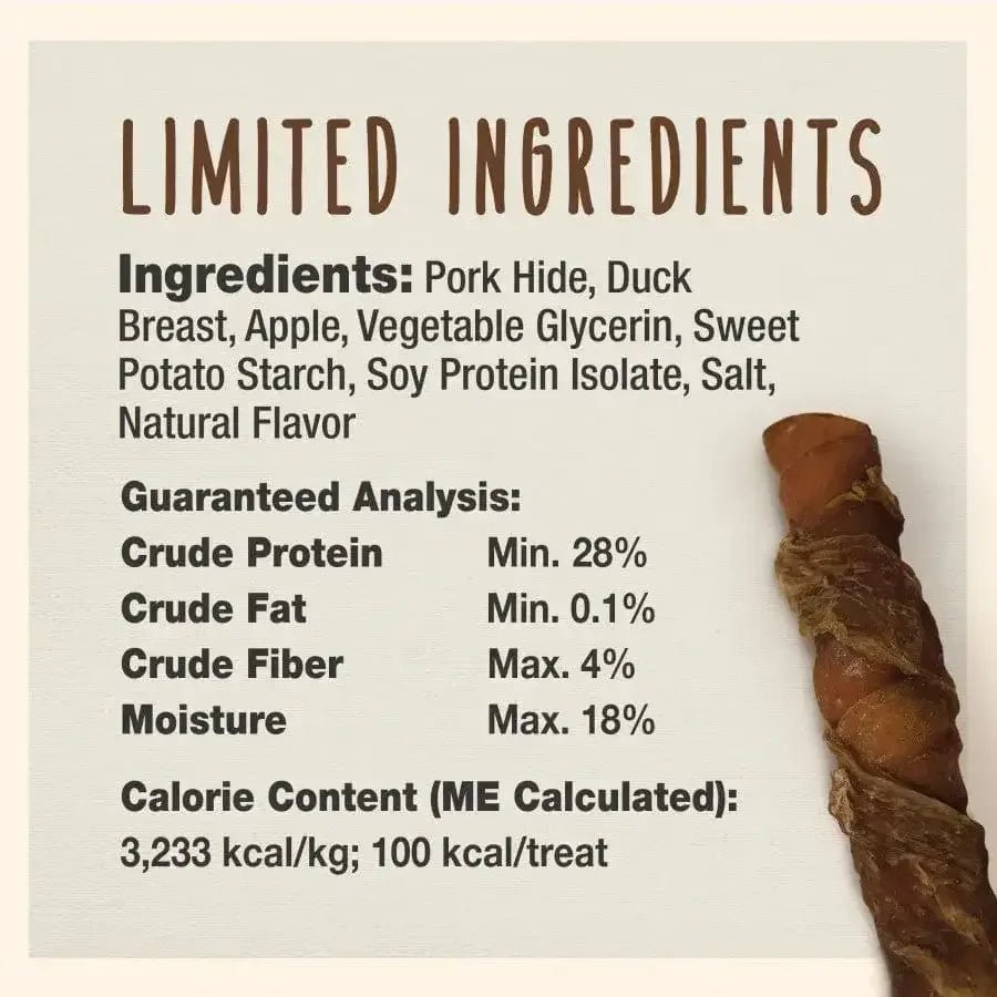 Cadet Gourmet Triple Chews Pork Hide Twists - Talis Us