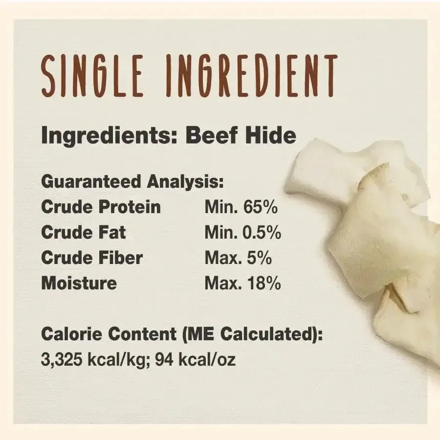 Cadet Premium Grade Beef Hide Chips for Dogs Chips 1 lb - Talis Us