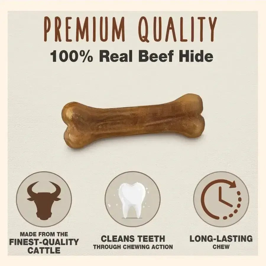 Cadet Premium Grade Pressed Beef Hide Bones Beef - Talis Us