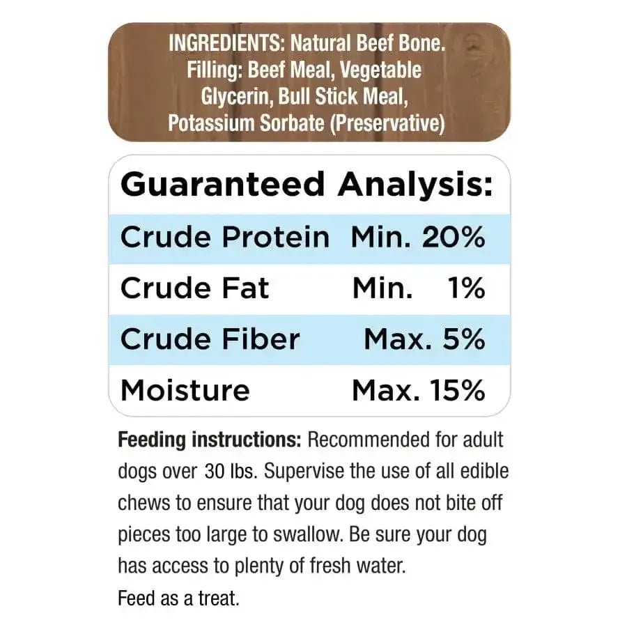 Cadet Stuffed Shin Bone for Dogs - Talis Us