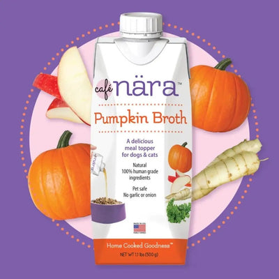 Cafe Nara Pumpkin Broth for Dogs and Cats 1.1 lb - Talis Us