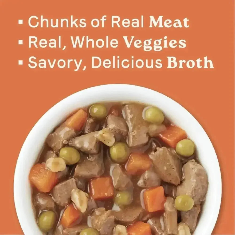 CANIDAE All Life Stages Chunky Stew Toppers Wet Dog Food 6ea/12.7 oz - Talis Us