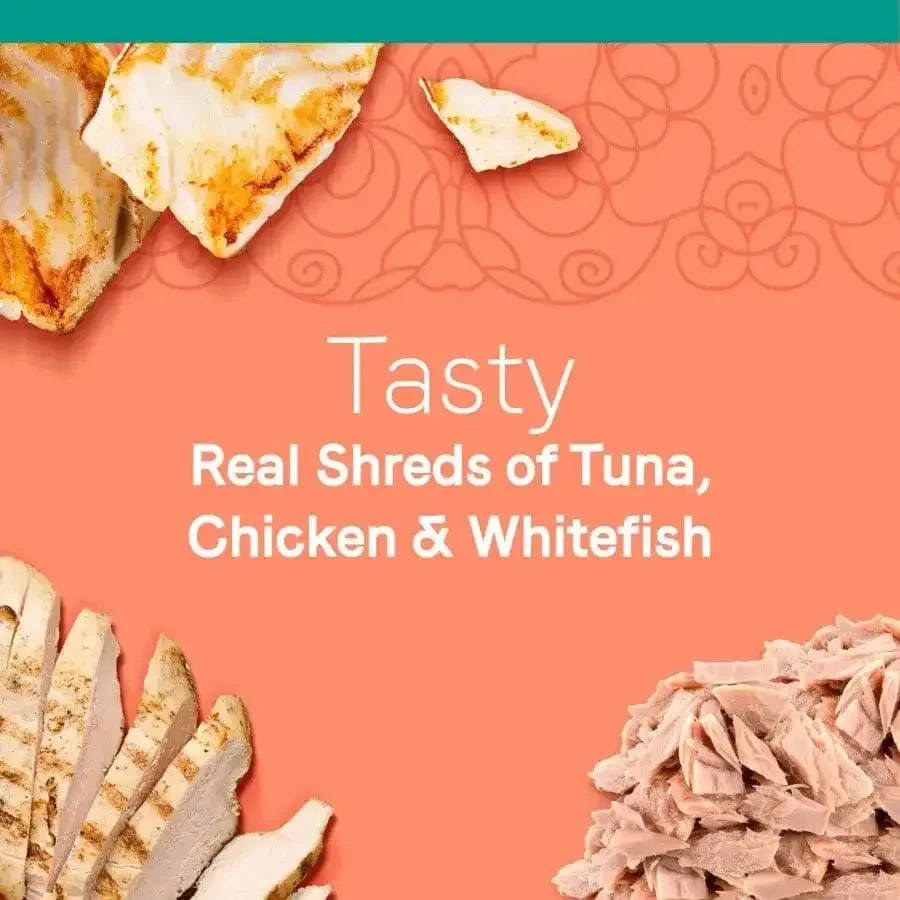 CANIDAE Pure Adore Wet Cat Food Tuna, Chicken & Whitefish in Broth, 24ea/2.46 oz - Talis Us