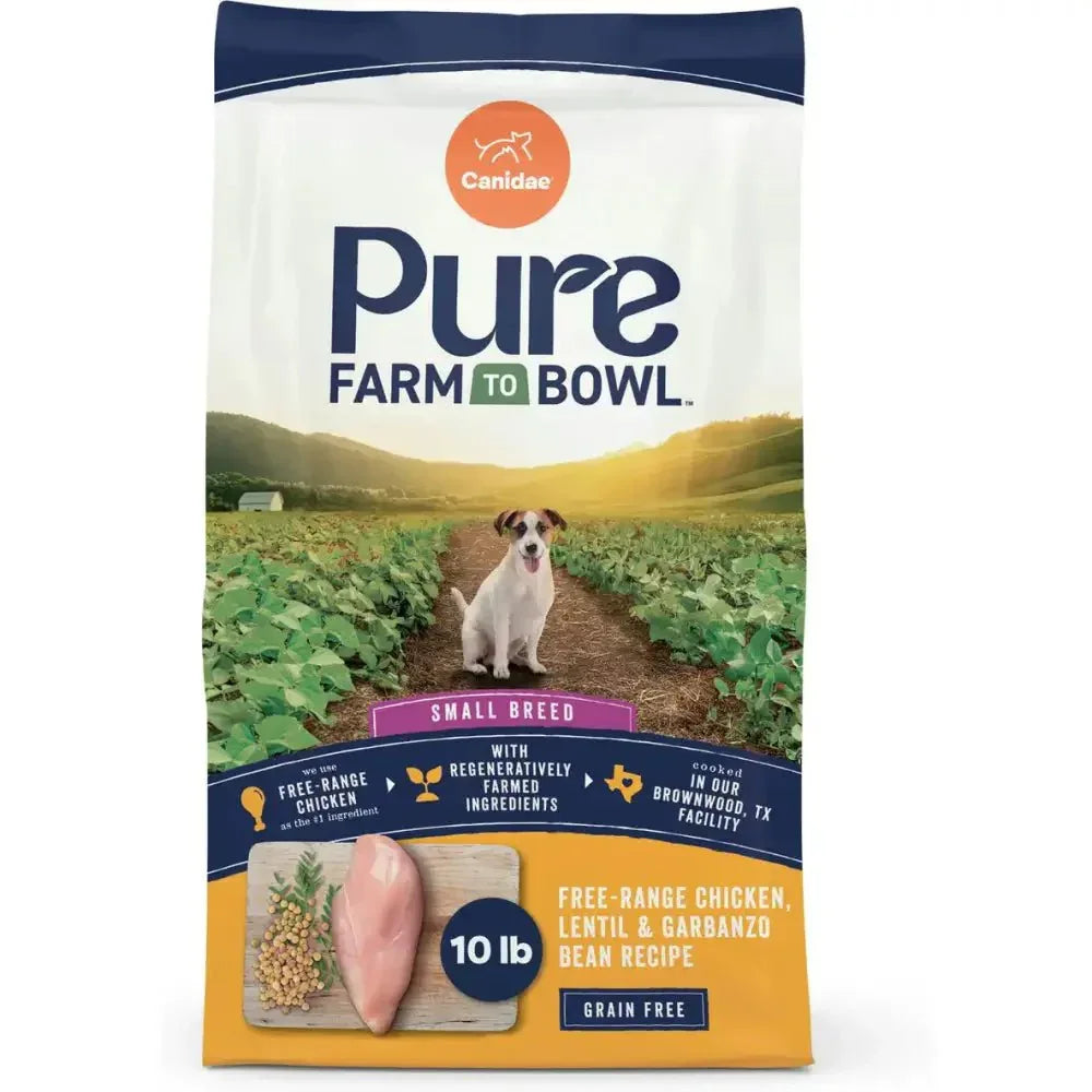 CANIDAE PURE Farm to Bowl Small Breed Chicken Dry Dog Food - Talis Us