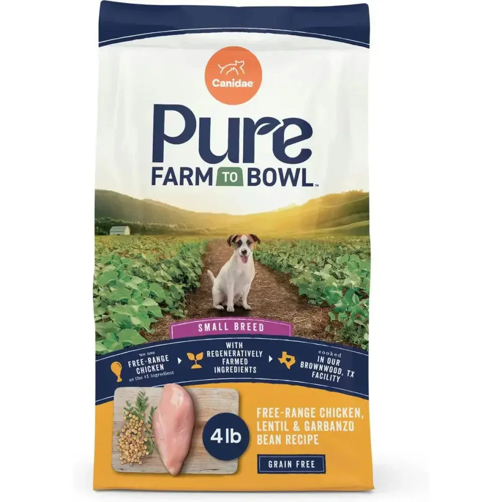 CANIDAE PURE Farm to Bowl Small Breed Chicken Dry Dog Food - Talis Us