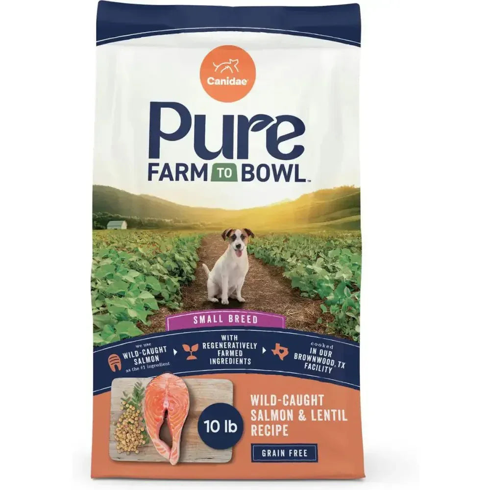 CANIDAE PURE Farm to Bowl Small Breed Salmon Dry Dog Food - Talis Us