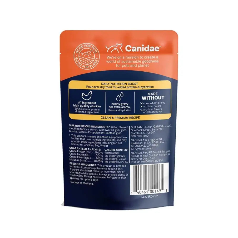 CANIDAE PURE Goodness Protein Topper for Dogs 12ea/3 oz - Talis Us