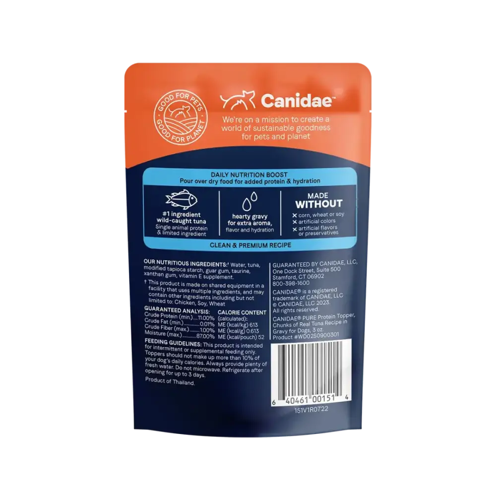 CANIDAE PURE Goodness Protein Topper for Dogs 12ea/3 oz - Talis Us
