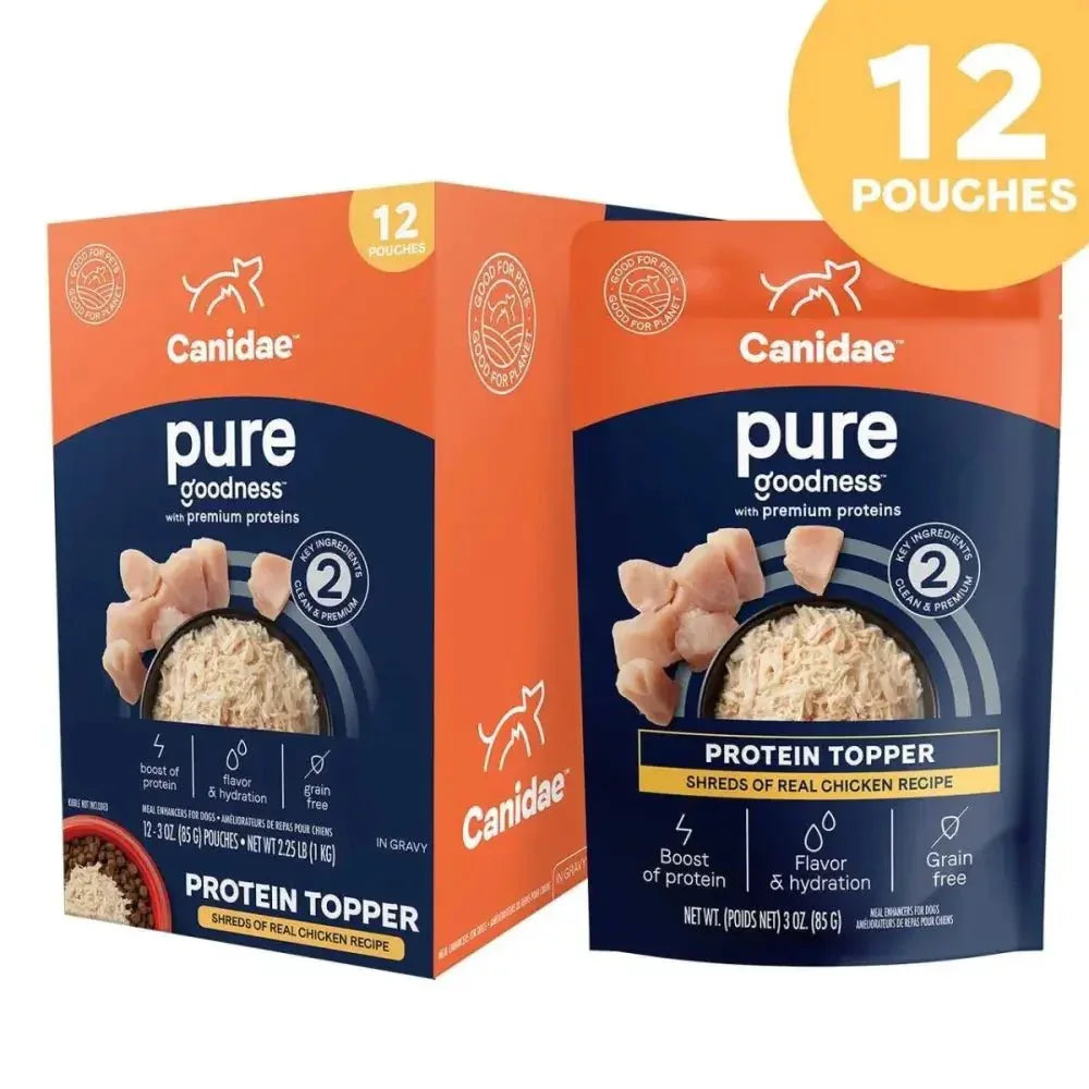 CANIDAE PURE Goodness Protein Topper for Dogs 12ea/3 oz - Talis Us