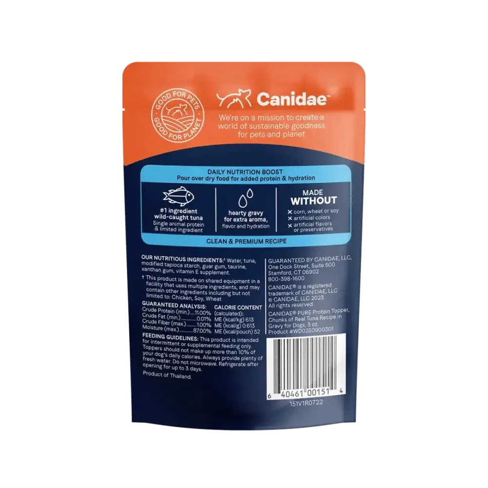 CANIDAE PURE Goodness Protein Topper for Dogs 12ea/3 oz - Talis Us