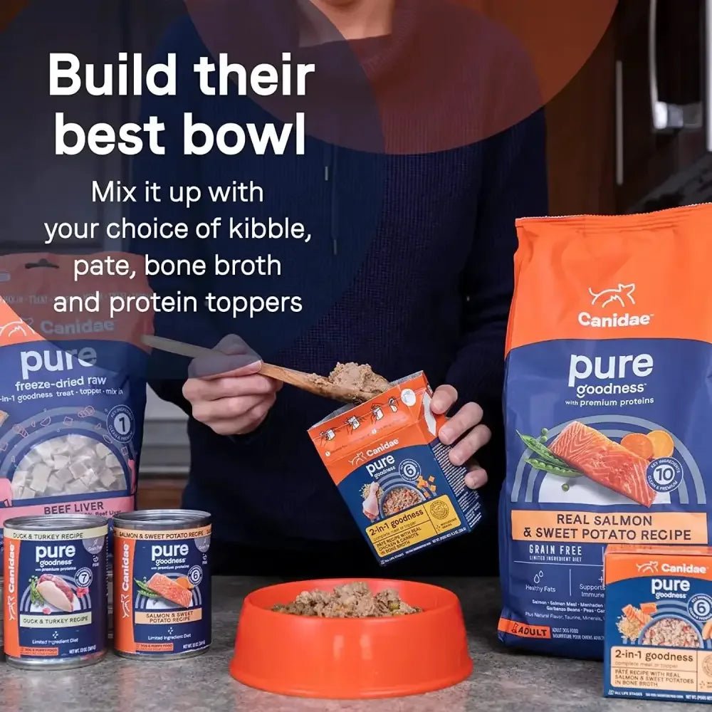 CANIDAE PURE Grain - Free Wet Dog Food 12ea/13 oz - Talis Us