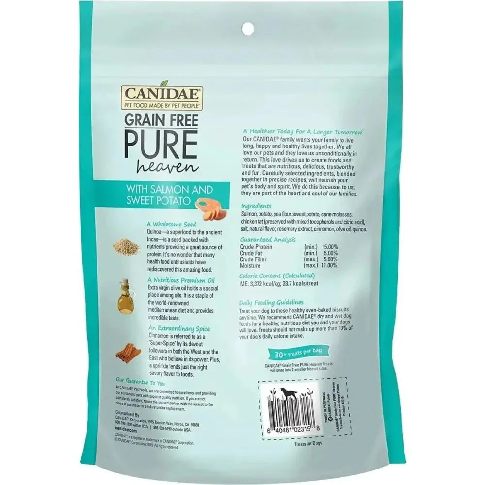Canidae PURE Heaven Salmon Grain - Free Dog Treat Biscuits 11 oz - Talis Us