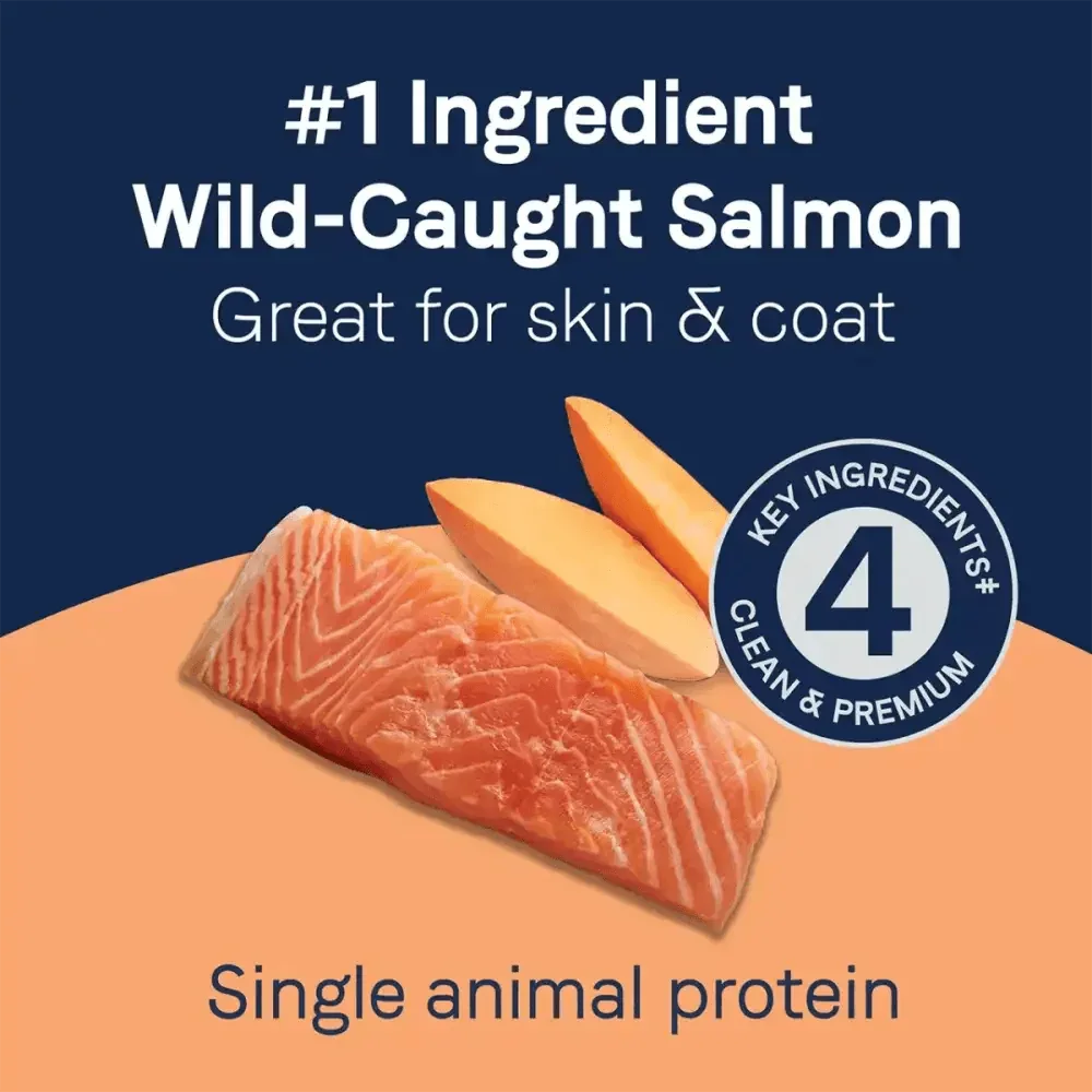 CANIDAE PURE Salmon Jerky w/Sweet Potato Dog Treats 4 oz - Talis Us