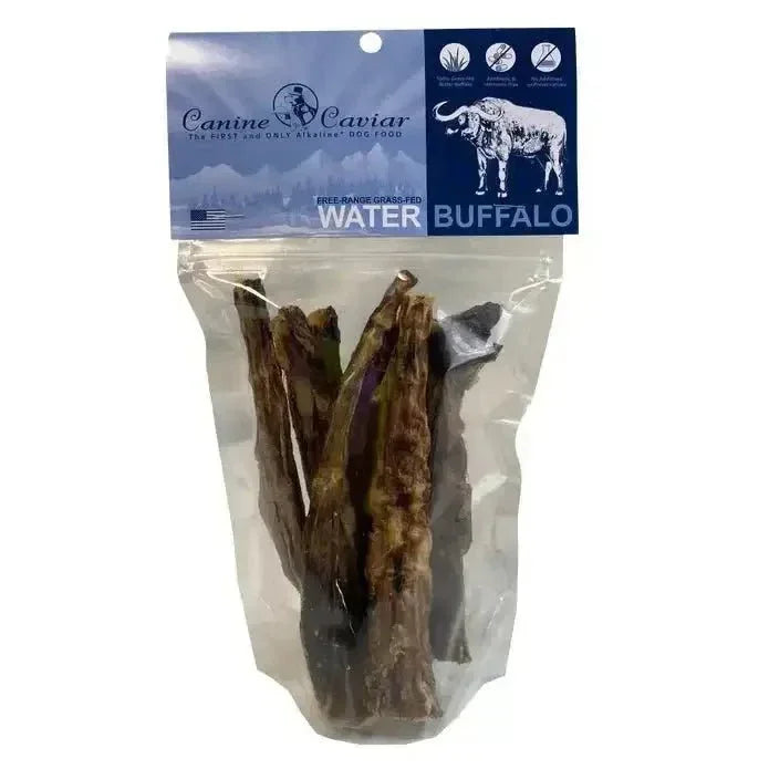 Canine Caviar Water Buffalo California Rolls Dog Treats 6pk, 6" - Talis Us