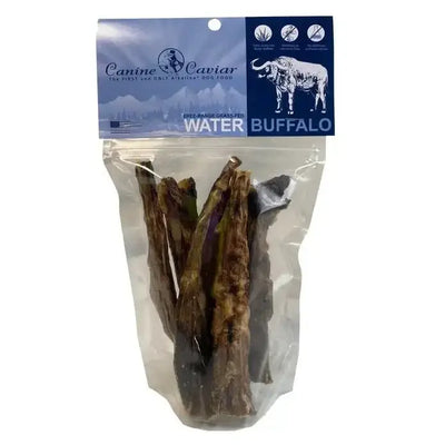 Canine Caviar Water Buffalo California Rolls Dog Treats 6pk, 6" - Talis Us