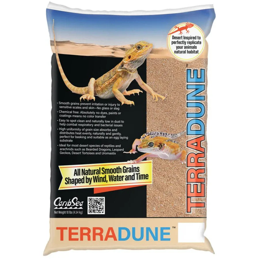 CaribSea Terra Dune Reptile Sand Substrate 10 lb Bag - Talis Us