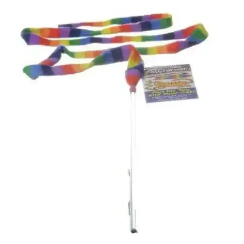 Cat Dancer Rainbow Charmer Wand Cat Toy Cat Dancer