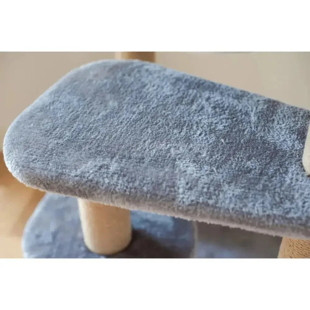 Catry Babylon Cat Tower with Cat Hammock, Scratching Post, and Playful Toy - Talis Us