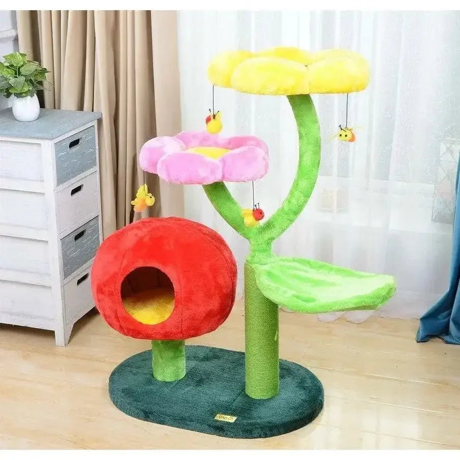Catry Cat Tree Flowers Looking of Cat beds and Furniture Allure Cats Love to Lounge in and Lazily - Talis Us
