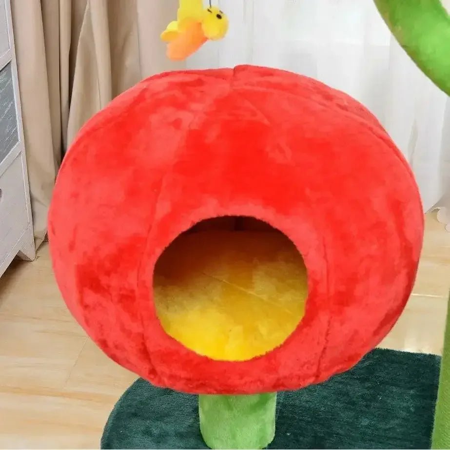 Catry Cat Tree Flowers Looking of Cat beds and Furniture Allure Cats Love to Lounge in and Lazily - Talis Us