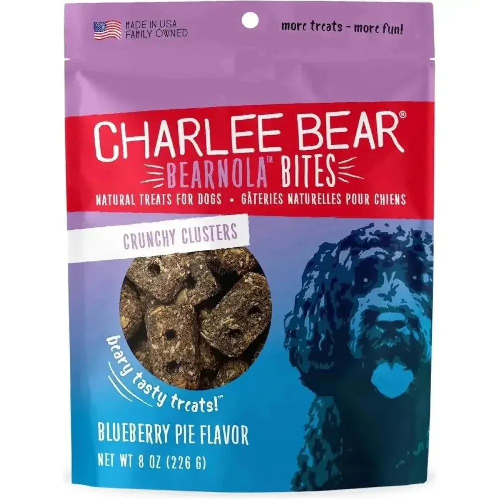 Charlee Bear Bearnola Bites Dog Treats 8oz. - Talis Us