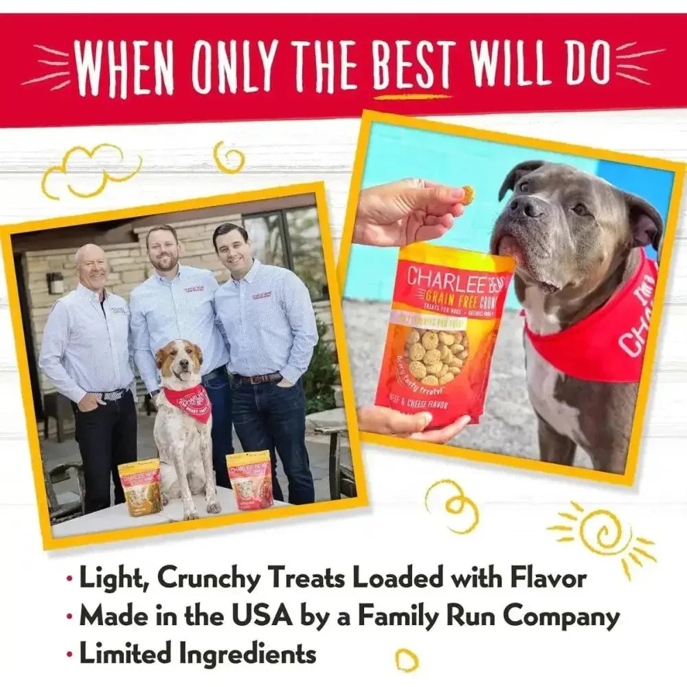 Charlee Bear Grain Free Crunch Dog Treats 8 oz - Talis Us