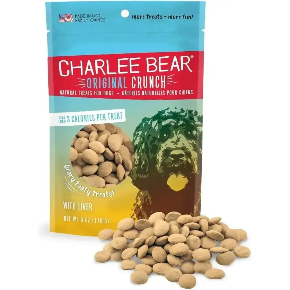 Charlee Bear Original Dog Treats, Chicken Liver - Talis Us