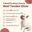 Charmy Pet Beef Tendon Dog Treats 5.6 oz - Talis Us