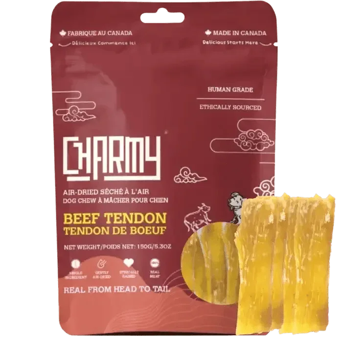 Charmy Pet Beef Tendon Dog Treats 5.6 oz - Talis Us