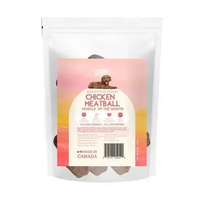 Charmy Pet Chicken Meatball Dog Treats 3.9 oz - Talis Us