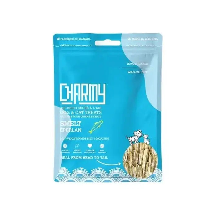 Charmy Pet Lake Smelt Dog Treats 3.8 oz - Talis Us