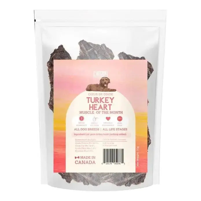 Charmy Pet Turkey Heart Dog Treats 2.8 oz - Talis Us