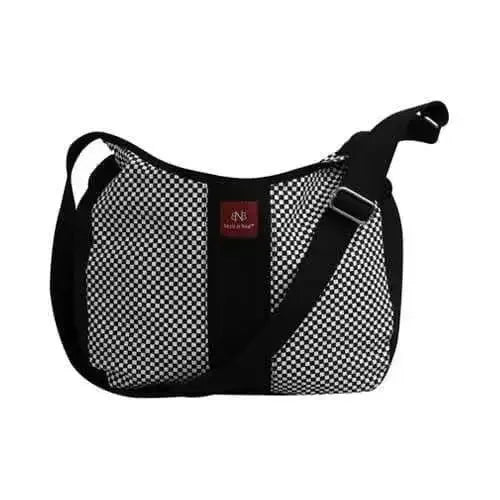 CheckerBarc Cotton Canvas Sling bark n bag®WP