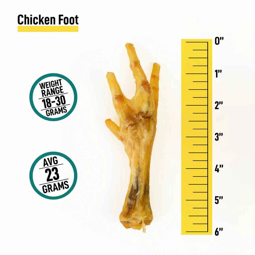 Talis Us Chicken Feet Dog Treats 12 Units