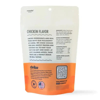 Chriba Chicken Crunchy Cat Treats 3oz - Talis Us