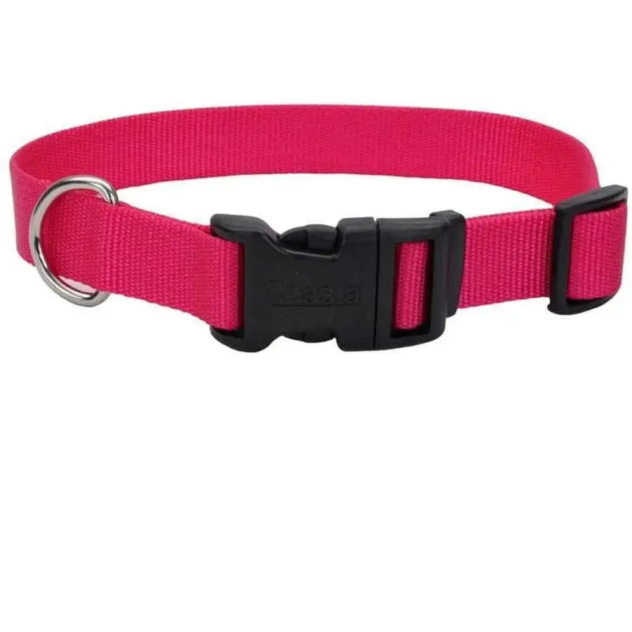 Coastal Adjustable Nylon Dog Collar with Plastic Buckle Coastal CPD
