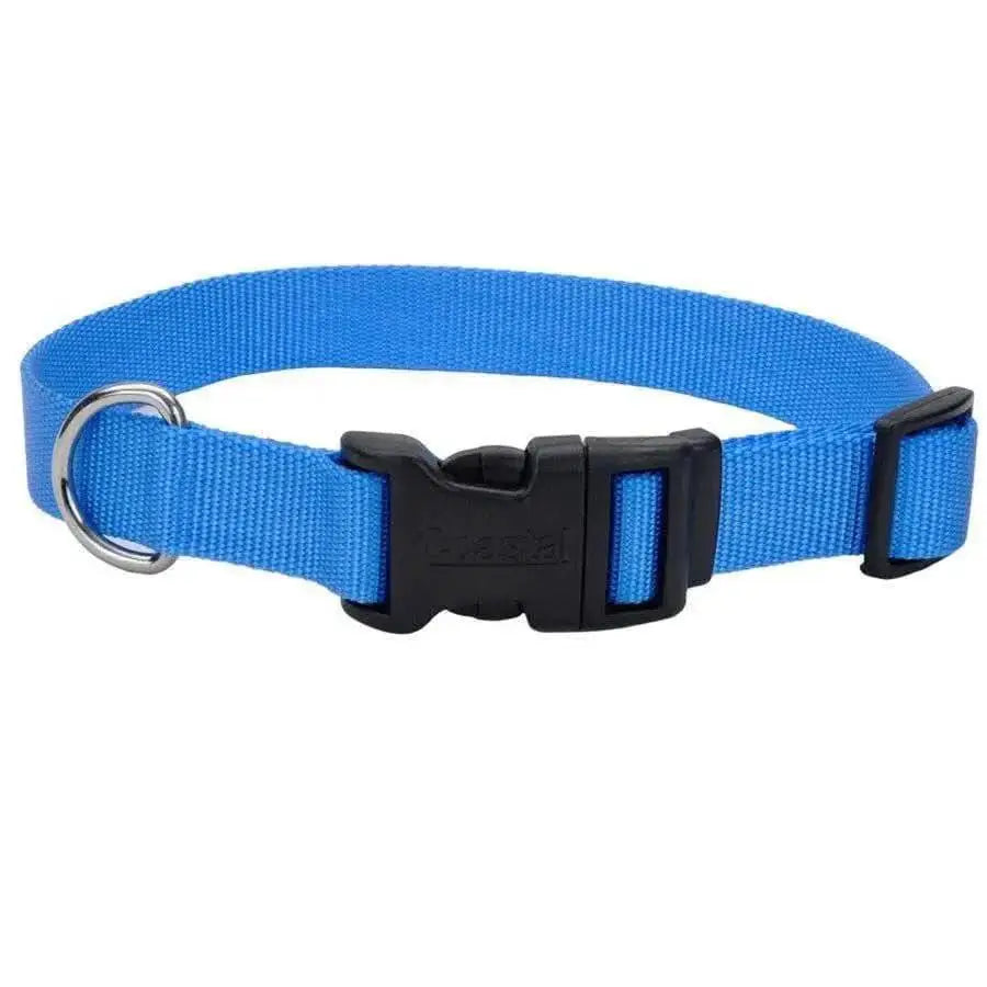 Coastal Adjustable Nylon Dog Collar with Plastic Buckle Coastal CPD