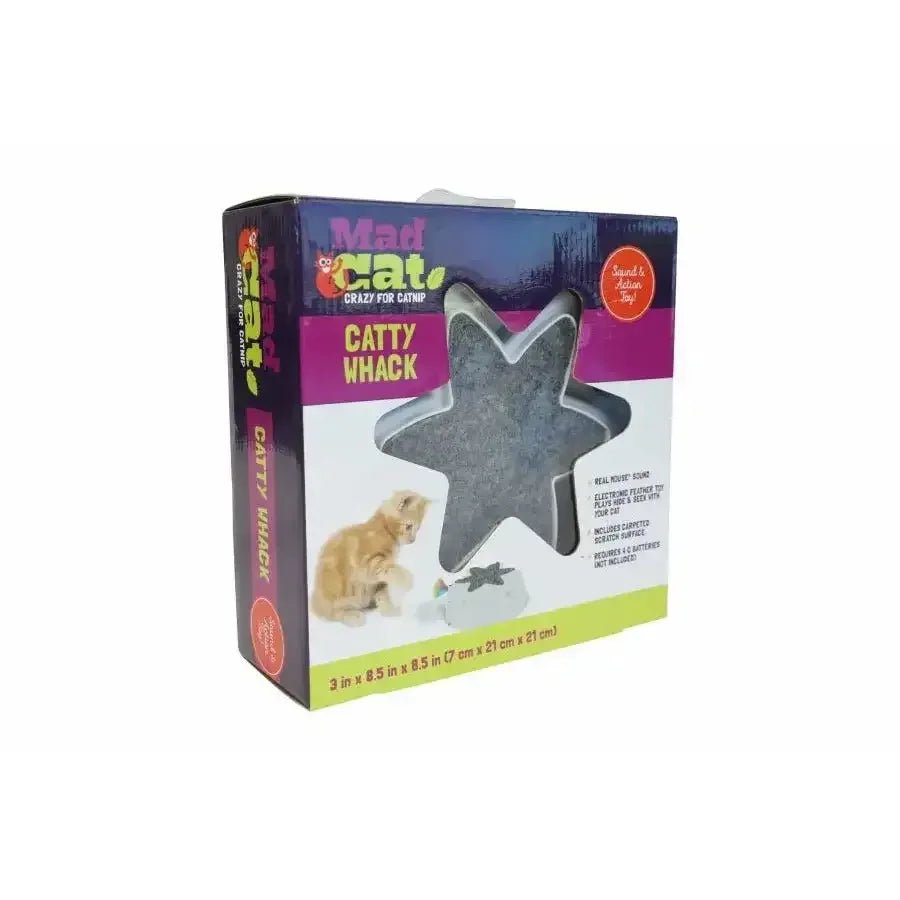 Cosmic Cat Mad Cat Catty Whack Electronic Cat Toy - Talis Us