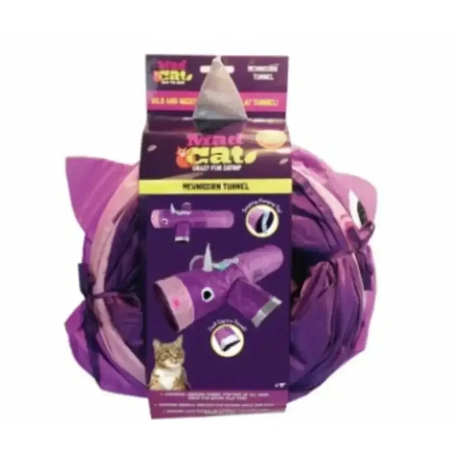 Cosmic Cat Mad Cat Mewnicorn Tunnel Cat Toy 38 in - Talis Us