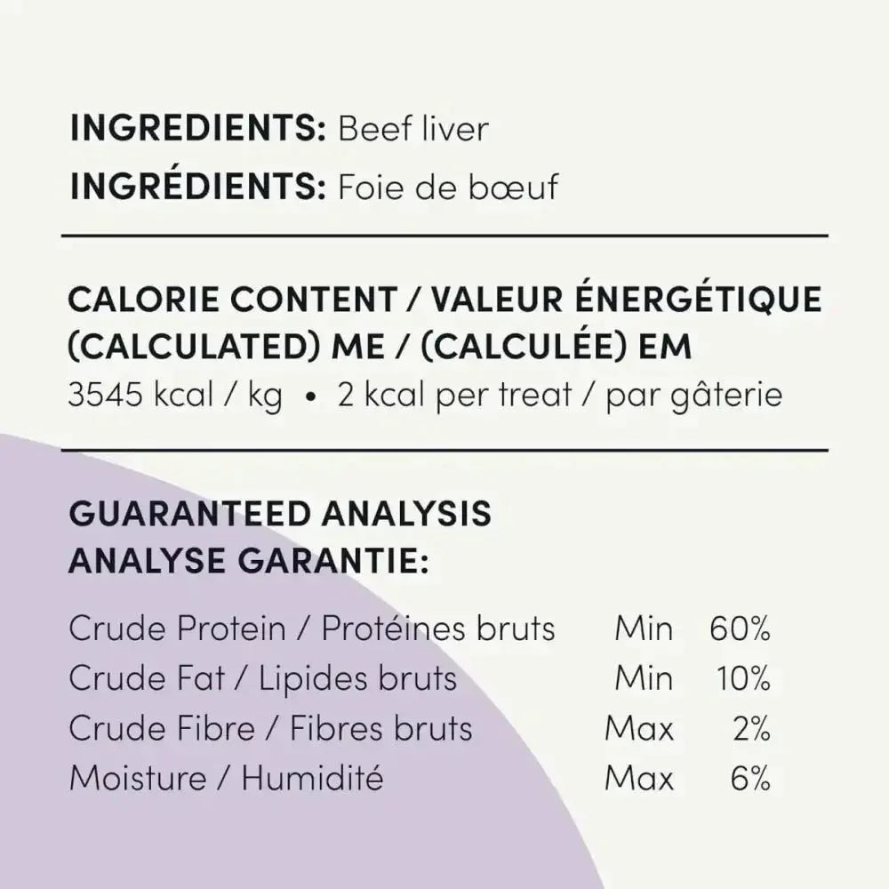 Crumps' Naturals Beef Liver Bites Dog Treats - Talis Us