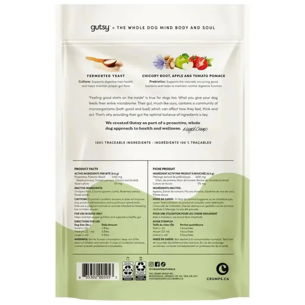 Crumps’ Naturals Gutsy Balance Bites – Prebiotics for Happy Tummies - Talis Us