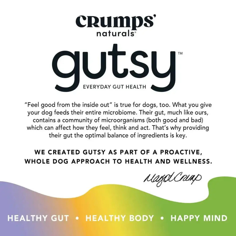 Crumps’ Naturals Gutsy Balance Bites – Prebiotics for Happy Tummies - Talis Us