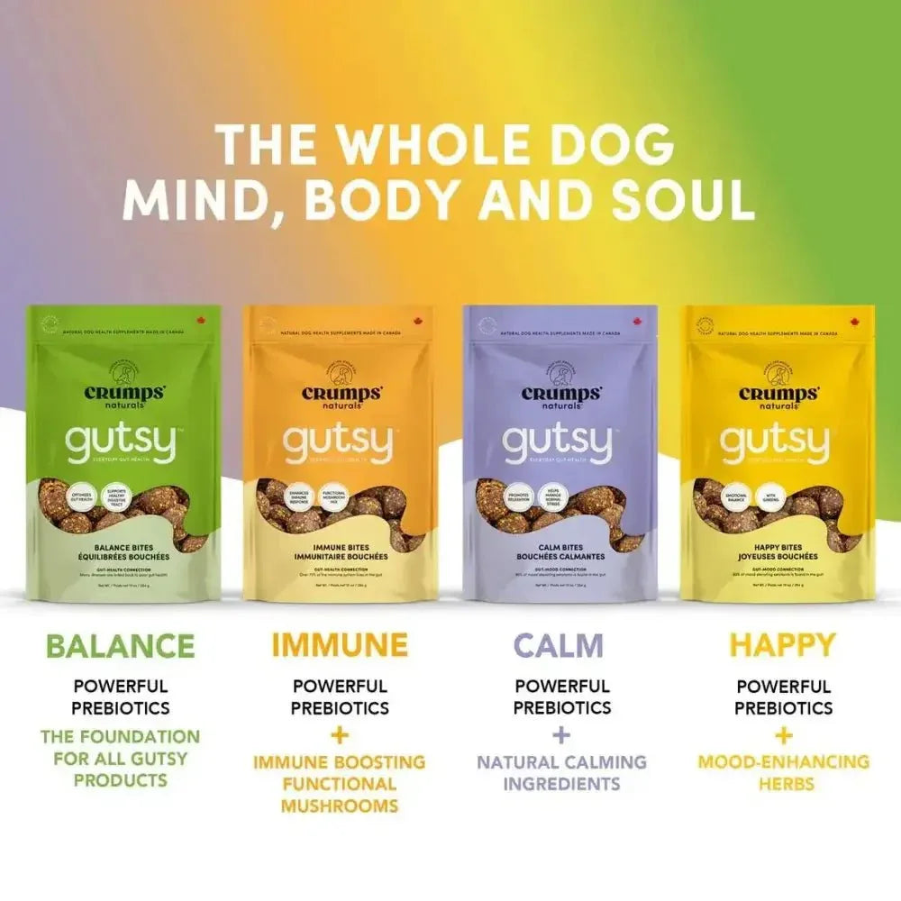 Crumps’ Naturals Gutsy Happy Bites - Mood & Gut Health Dog Treats - Talis Us