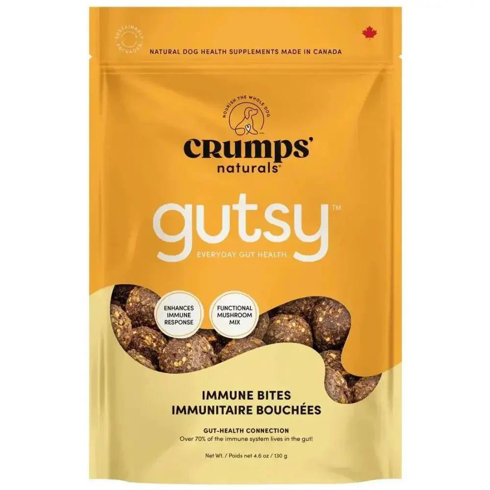 Crumps' Naturals Gutsy Immune Bites with Functional Mushrooms - Talis Us