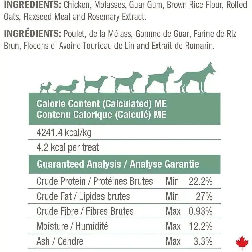 Crumps' Naturals Mini Trainers Semi - Moist Chicken Dog Treats - Talis Us