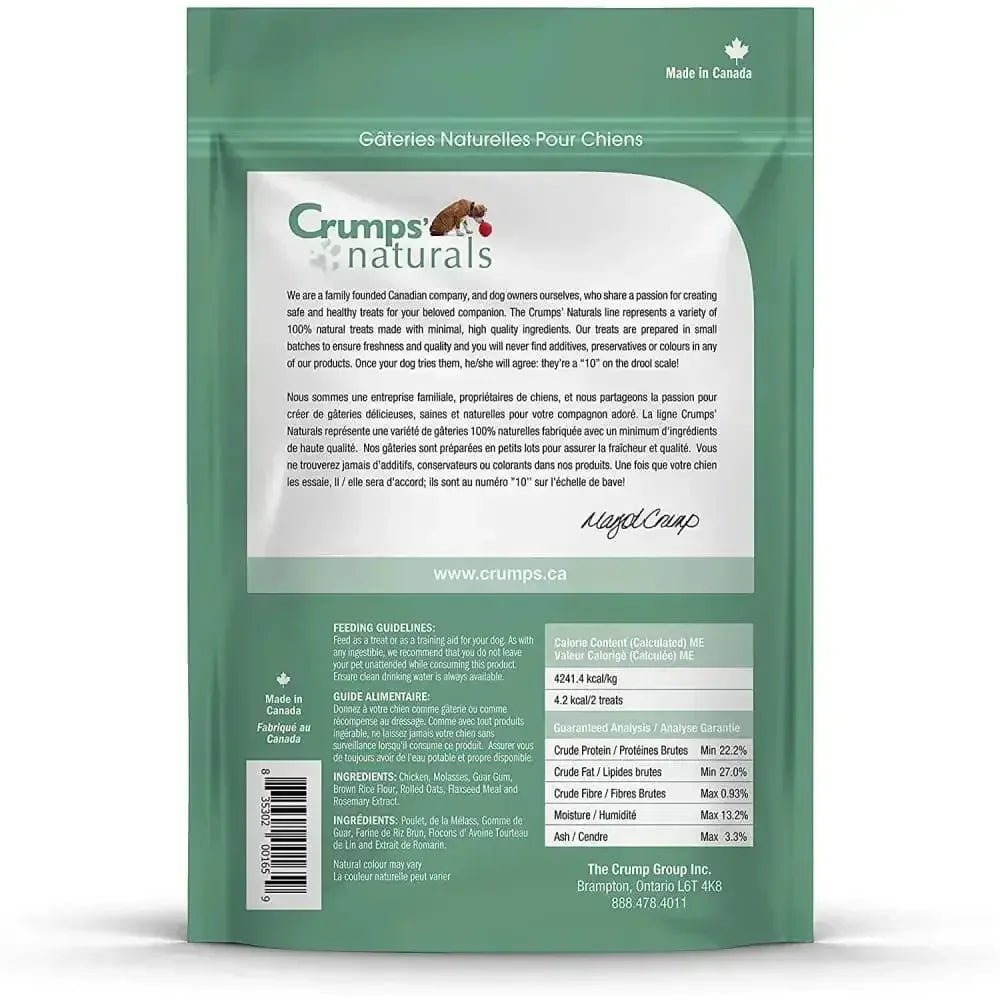 Crumps' Naturals Mini Trainers Semi - Moist Chicken Dog Treats - Talis Us
