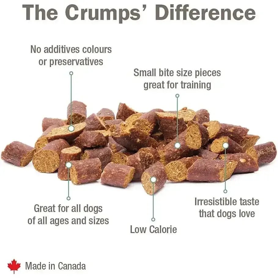 Crumps' Naturals Mini Trainers Semi - Moist Chicken Dog Treats - Talis Us