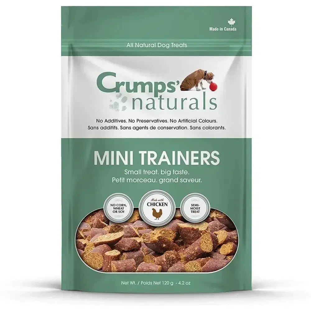 Crumps' Naturals Mini Trainers Semi - Moist Chicken Dog Treats - Talis Us