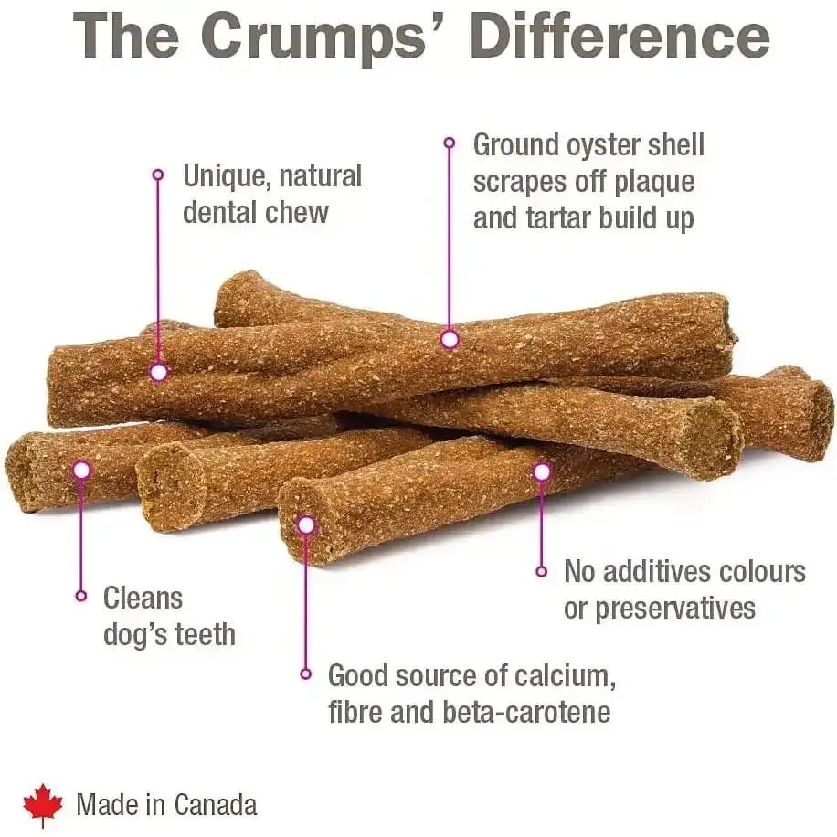 Crumps' Naturals Original Plaque Busters Dental Dog Treats - Talis Us
